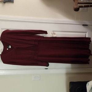 Long Sleeve Rayon Dress